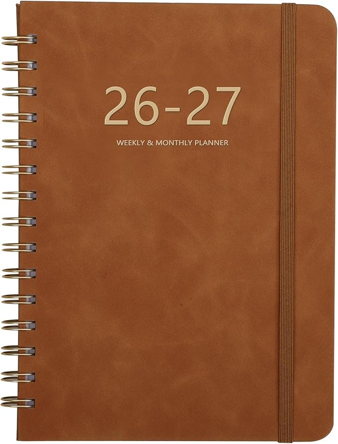 Academic Planner 2026-2027, Weekly and Monthly Calendar Planner, July 2026 - June 2027, 6.4" x 8.... | Amazon (US)