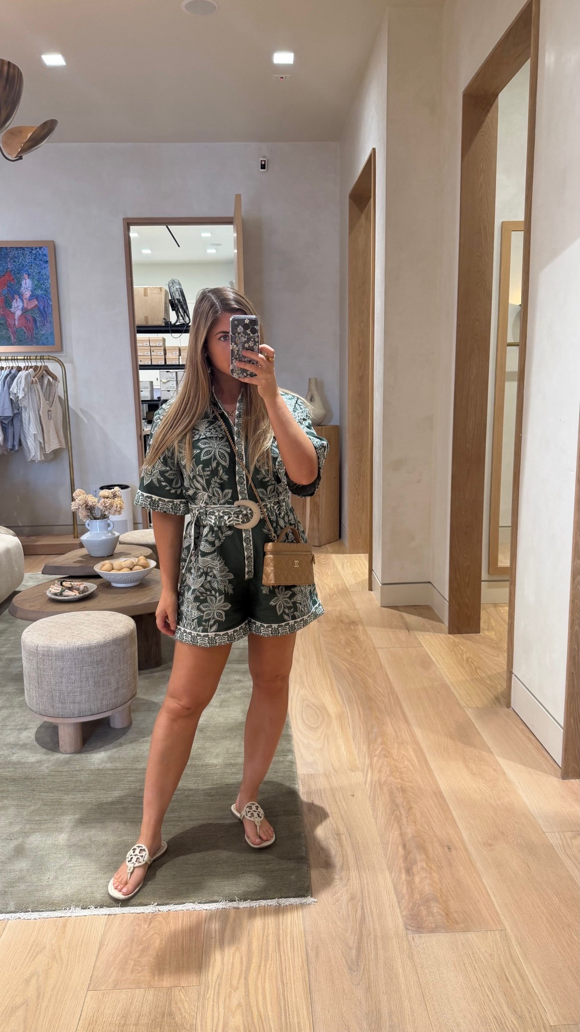 Spring Romper - shopping around ATX in style! Romper from Farm Rio. Great to wear on vacation or out and about!

#LTKdayinmylife #LTKMidsize #LTKTravel