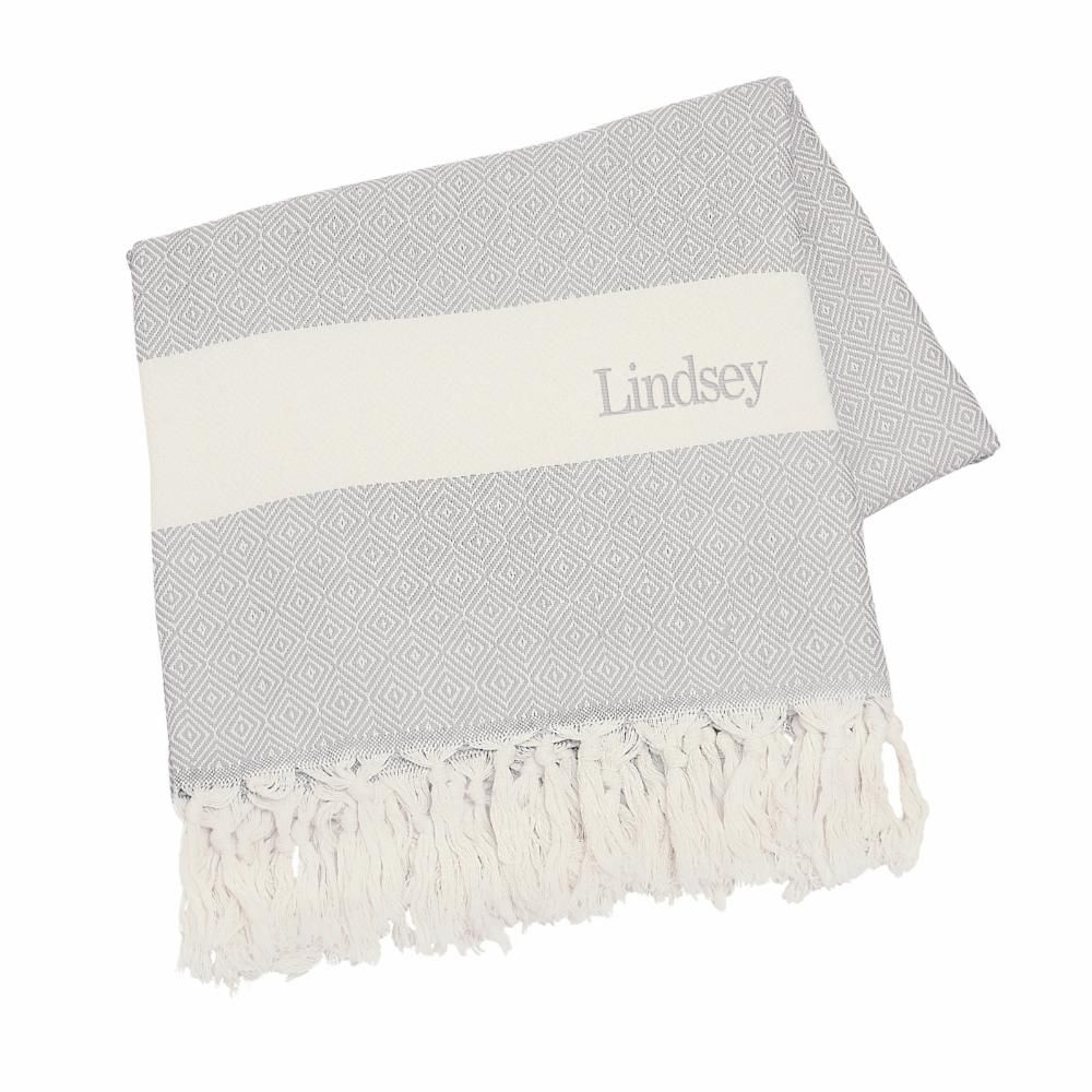 Cathy's Concepts Personalized Turkish Throw Blanket | Hayneedle