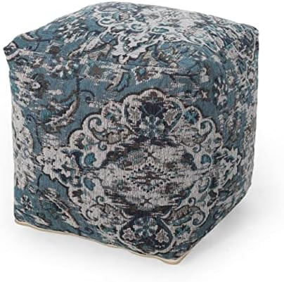 Christopher Knight Home Pouf, Blue | Amazon (US)