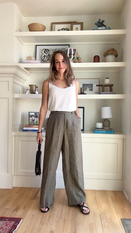 These linen wide leg pants are a must! So comfortable & soft—wearing my normal size 

#LTKstyletip
