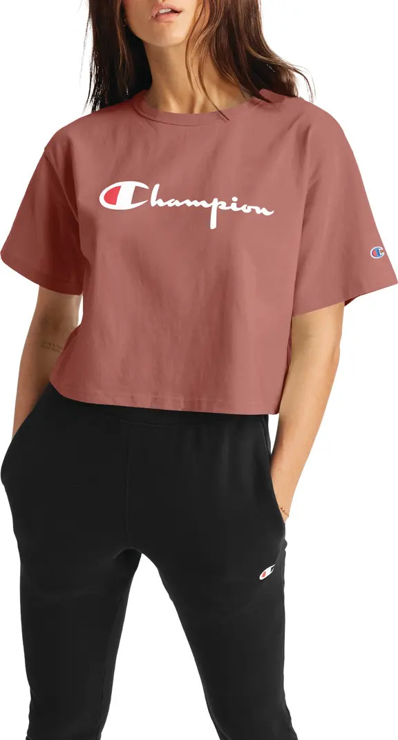 Heritage Crop Cotton Graphic Tee | Nordstrom