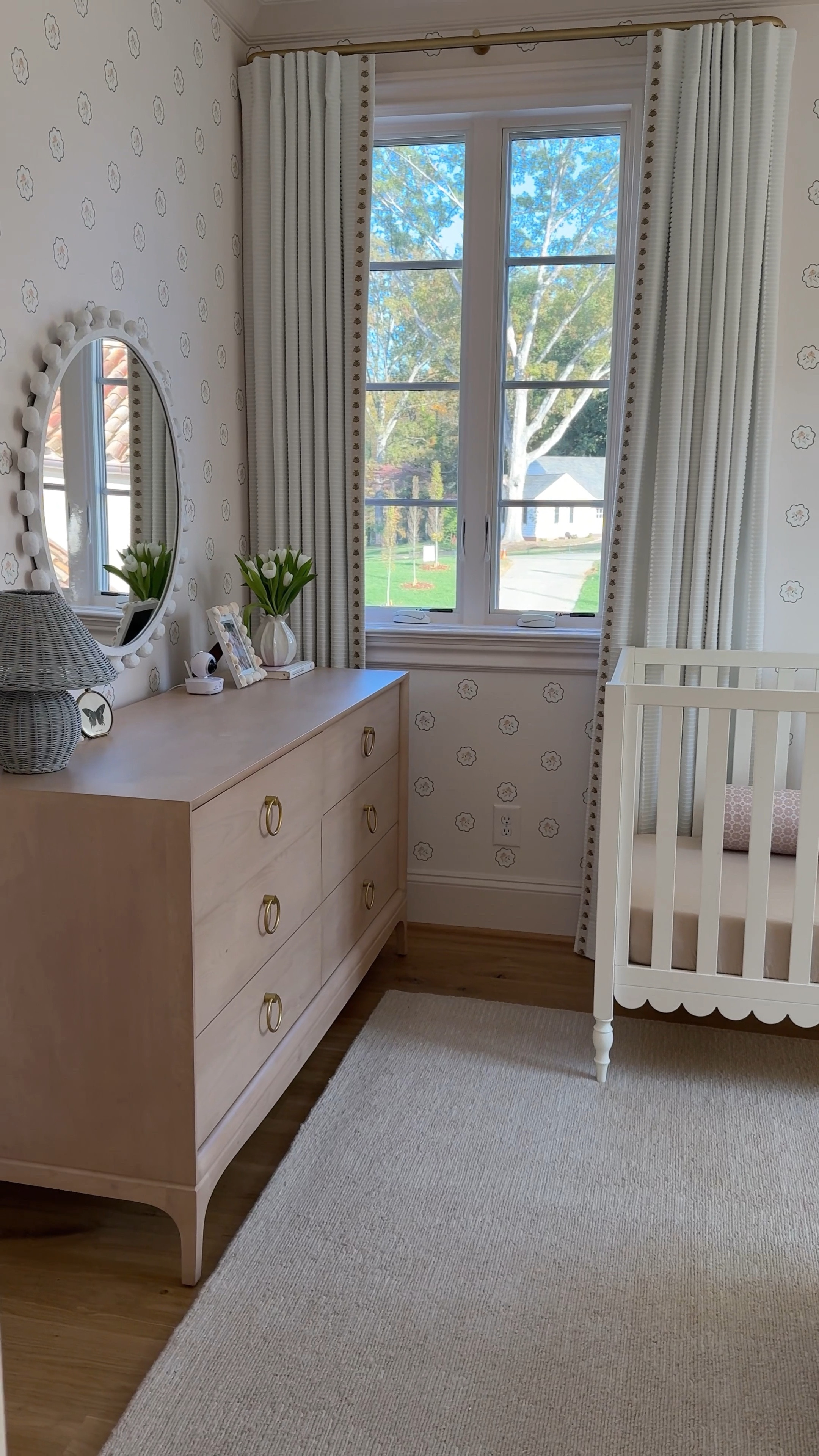 Baby girl nursery before and after 🎀 

#LTKHome #LTKBaby #LTKKids