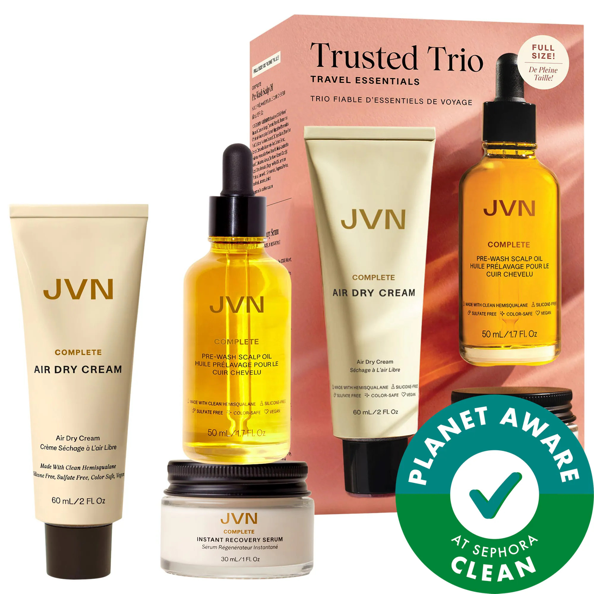 JVN Trusted Trio Mini Essentials | Sephora (US)
