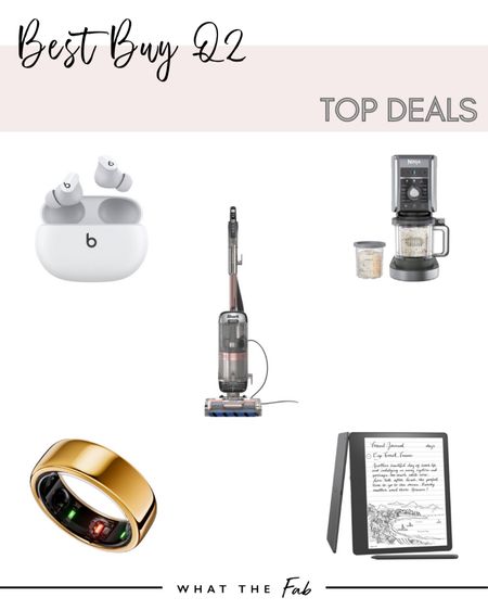 It’s the perfect time to shop for Top Deals on the Best Buy app! I’m highlighting 5 of my fav deals including these Beats Earbuds, the Oura Ring, and the Ninja CREAMi Deluxe Ice Cream Maker! Linking everything here.

#BestBuyPaidPartner @bestbuy 


#LTKsalealert #LTKhome #LTKfindsunder100