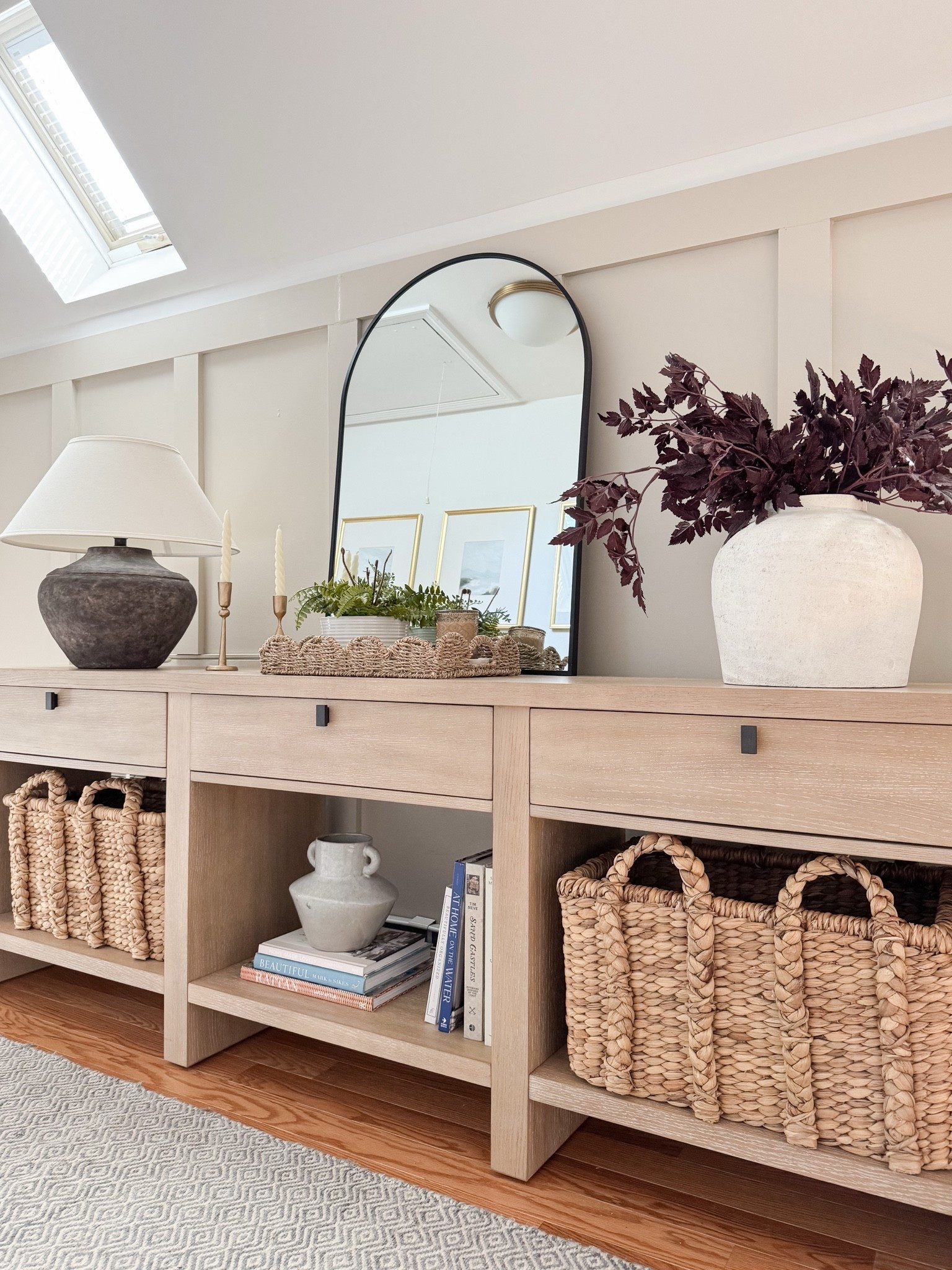 This pottery barn sideboard adds storage and texture while elevating the entire space. coastal storage furniture, sideboard buffet, woven furniture, neutral home decor, coastal interiors, timeless furniture, home organization, living room styling, sherricalnanhome

#LTKHome