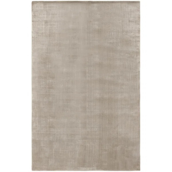 Mcelroy Hand-Knotted Area Rug in Silver | Wayfair North America