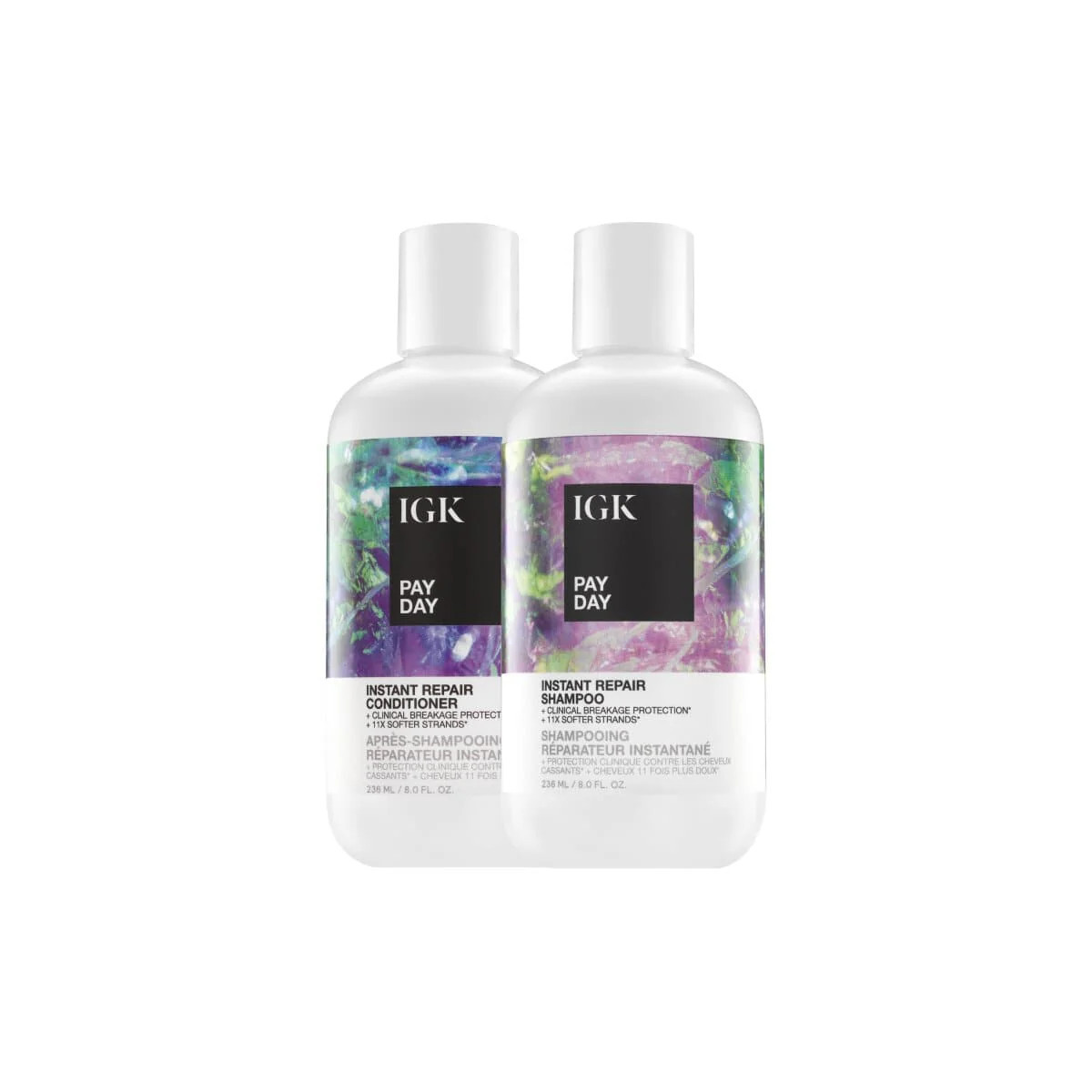 PAY DAY SHAMPOO & CONDITIONER DUO | IGK Hair