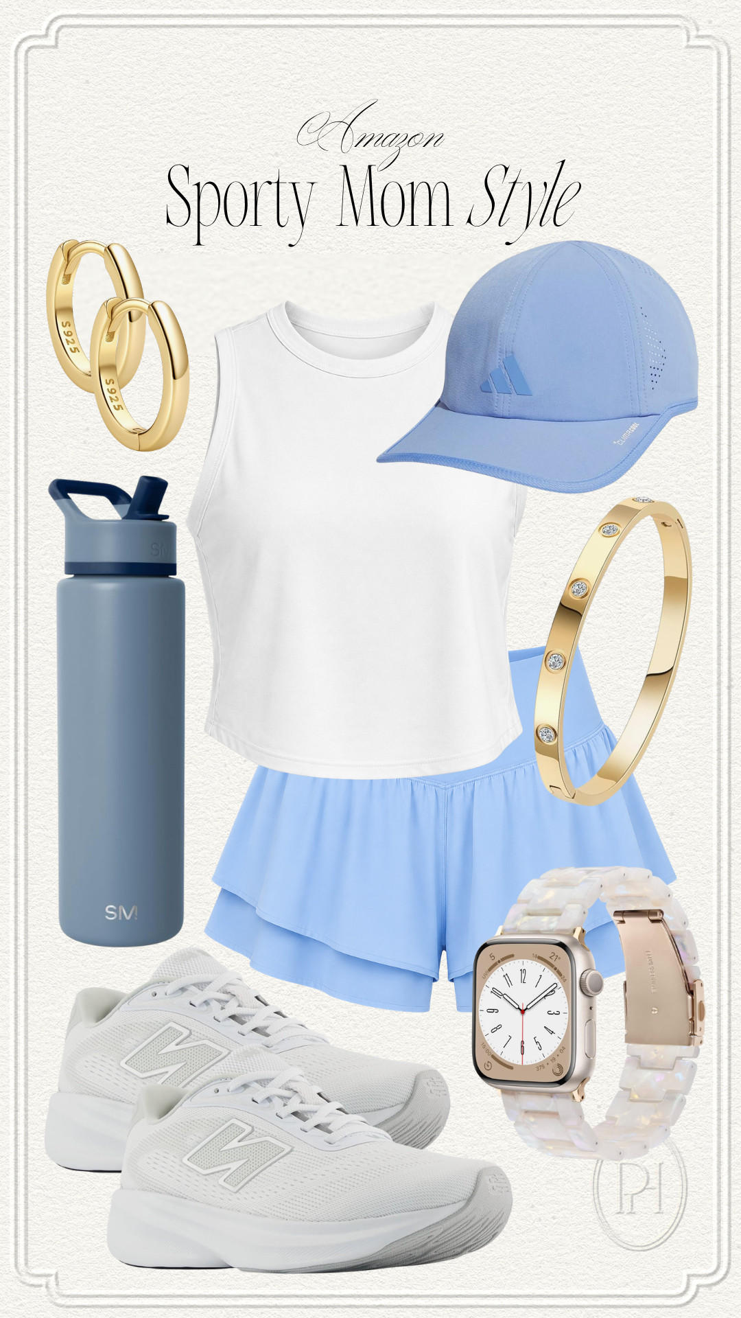 Sporty style finds for the busy mom on Amazon!

sporty looks, mom look, mom outfit, sporty mom, summer fashion, summer outfit, summer style, summer looks, activewear, athletic wear, gym clothes, blue shorts, running shorts, gym shorts, white tank top, blue baseball cap, women's cap, blue water bottle, sports water bottle, white sneakers, Apple Watch band, smart watch band, gold hoop earrings, huggie earrings, small hoop earrrings, gold accessories, gold bracelet, bangle bracelet 

 #LTKfitnessgoals #LTKmomlife #LTKActive