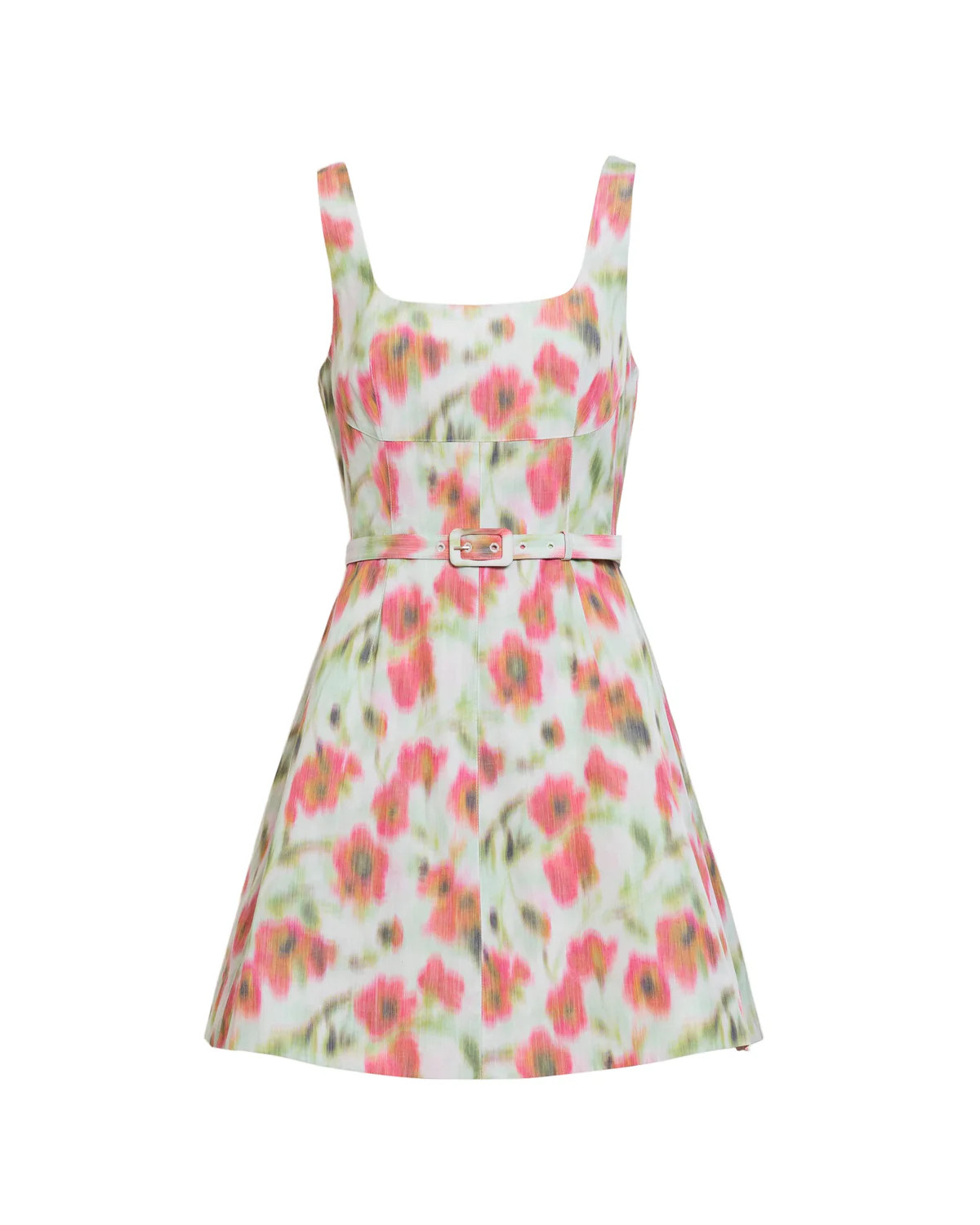 Paige Dress in Pistachio Multi | Over The Moon