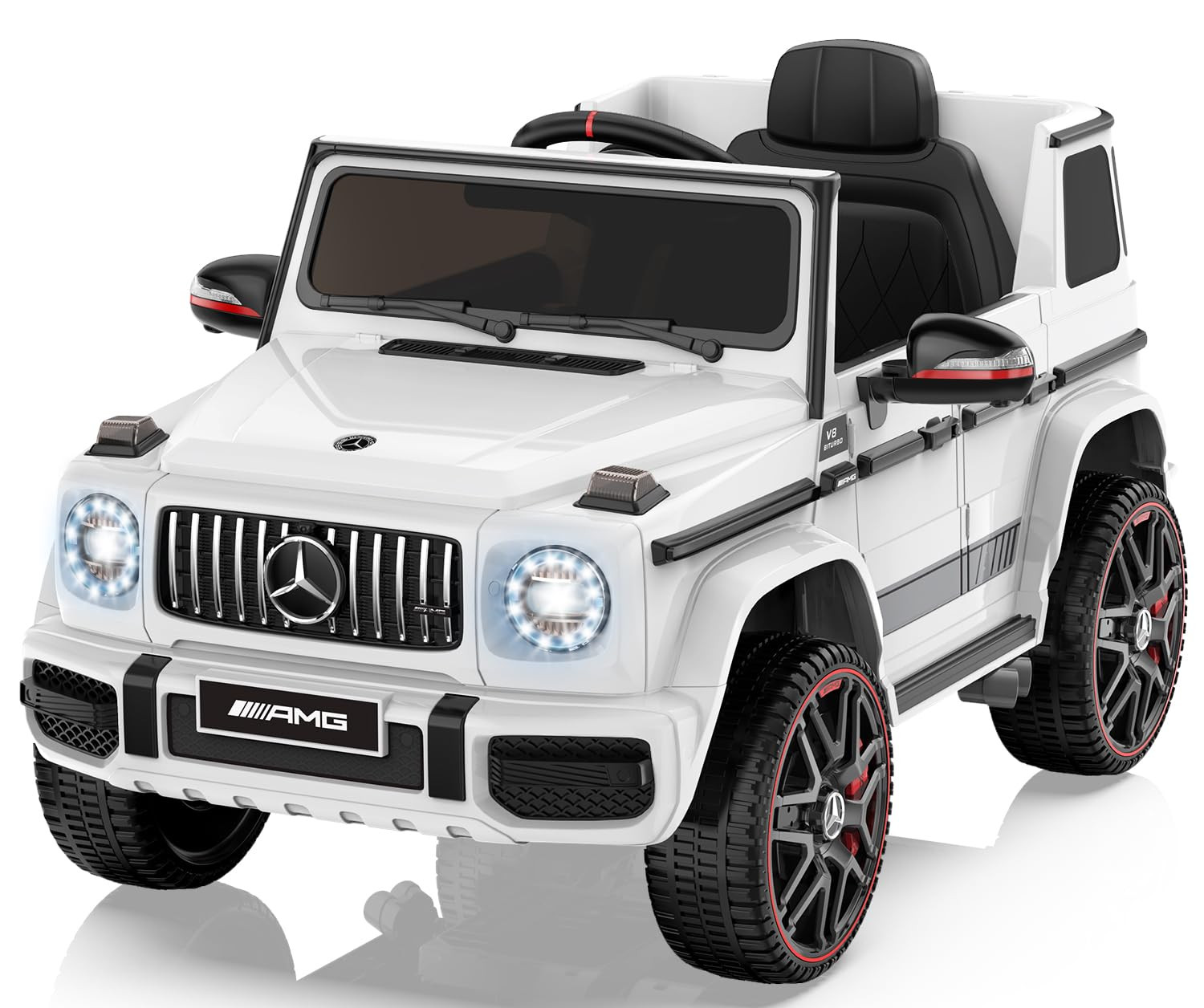 ANPABO Licensed Mercedes-Benz G63 Car for Kids, 12V Ride on Car w/Parent Remote Control, LED Head... | Amazon (US)