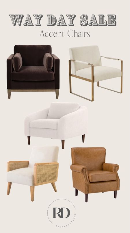 Happy Way Day!!!  Rounded up my fav accent chairs, get them while they last!

#LTKsalealert #LTKhome
