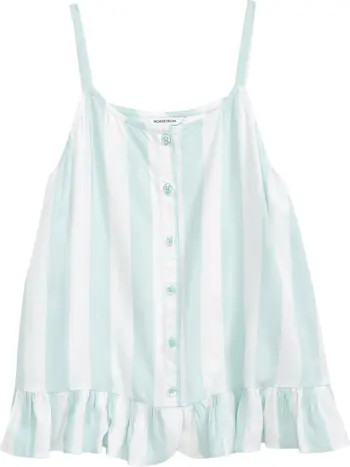 Kids' Button Front Tank | Nordstrom