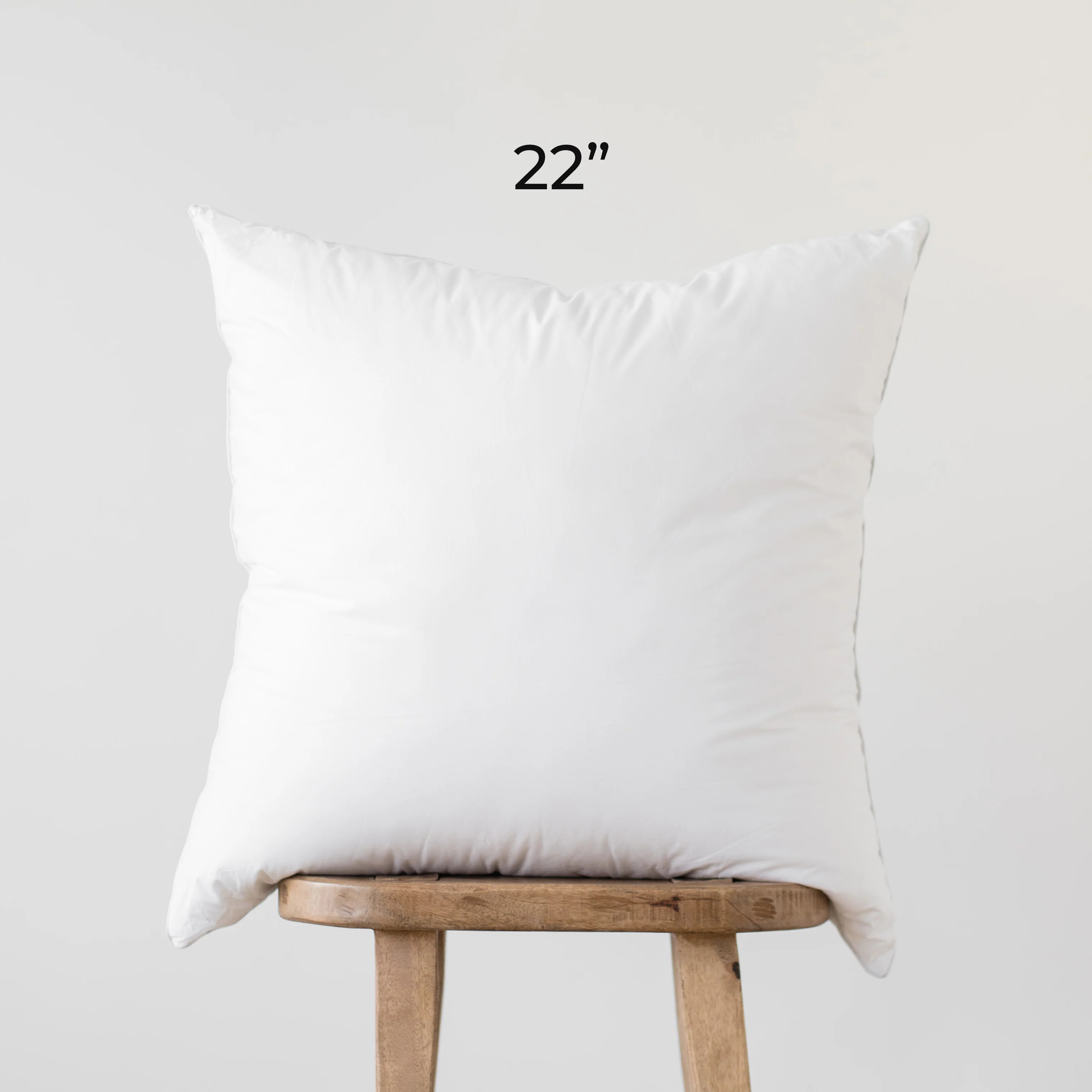 Faux Down Pillow Inserts \u2014 True to Size | Woven Nook | Woven Nook