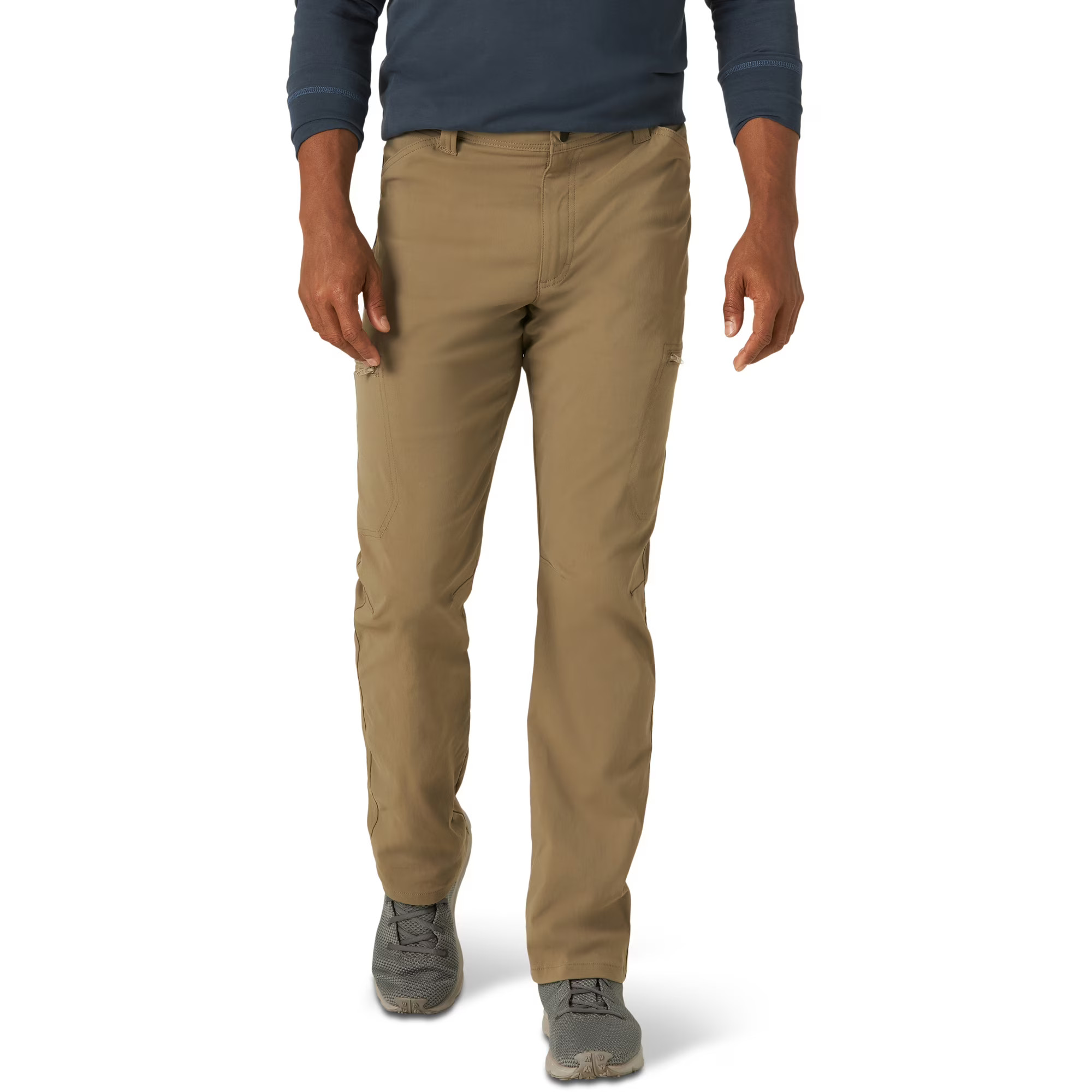 Wrangler Men's and Big Men's Outdoor Stretch Zip Cargo Pant | Walmart (US)