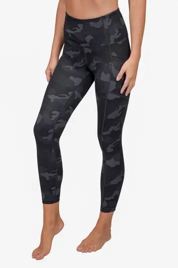 Yogalicious Lux Camo High Waisted Side Pocket Leggings | Nordstrom Rack