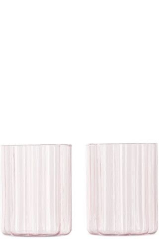 Pink Wave Glass Set | SSENSE