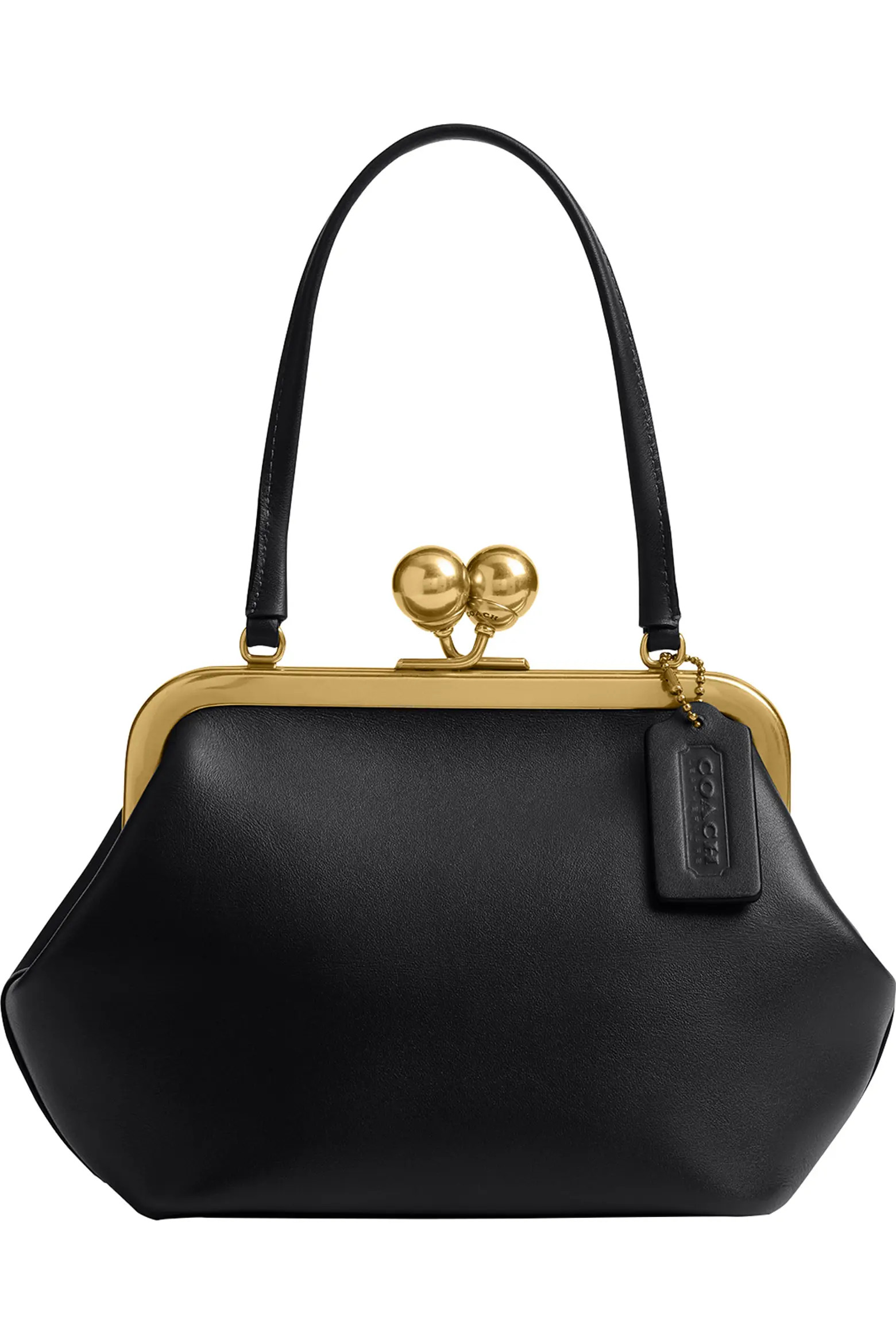 Kisslock Frame Leather Bag (Women) | Nordstrom | Nordstrom