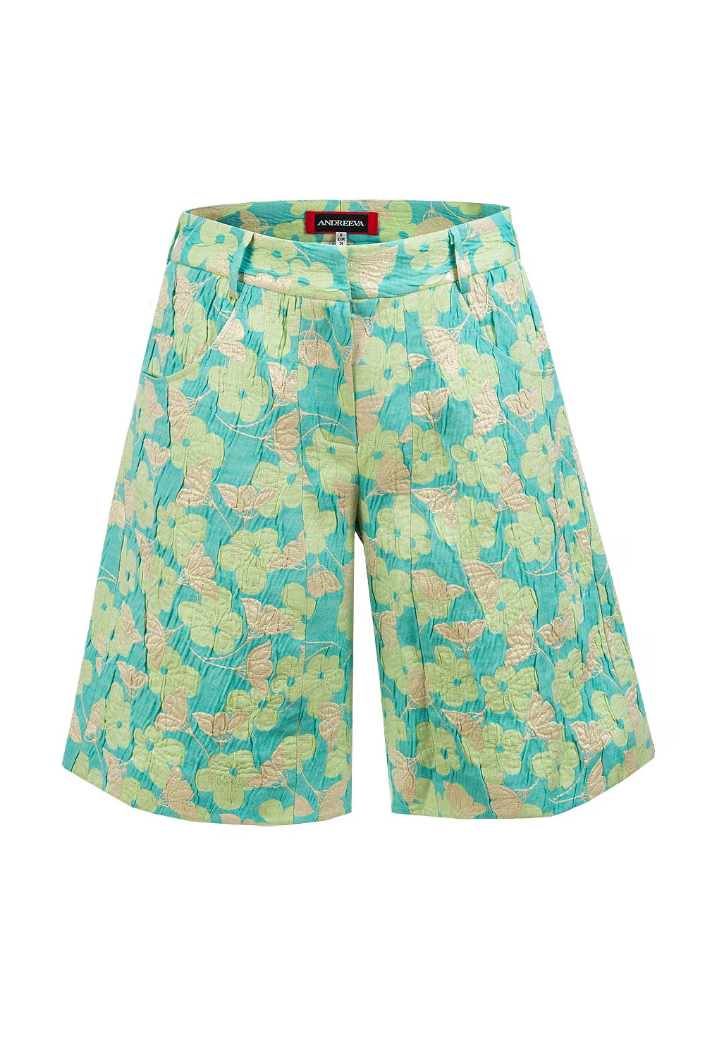 Mint Jacquard Shorts | Wolf & Badger (US)