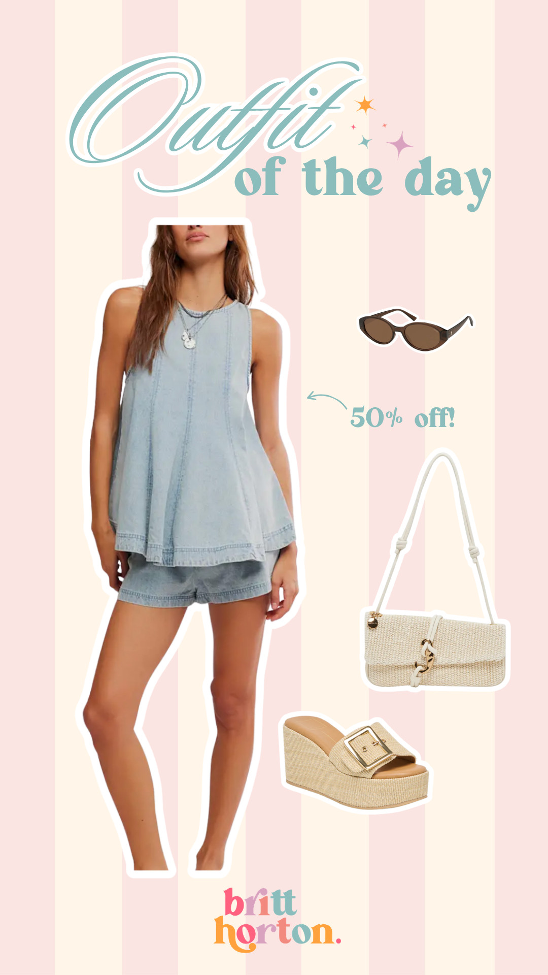 love this denim set from Free People that's now 50% off at Nordstrom!!

sale alert, casual outfits, denim, matching set, prefall fashion, dolce vita, california, britt horton 

 #LTKootd #LTKSaleAlert