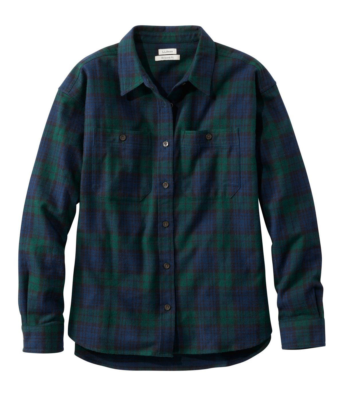 Women's Scotch Plaid Flannel Shirt, Boyfriend | L.L. Bean