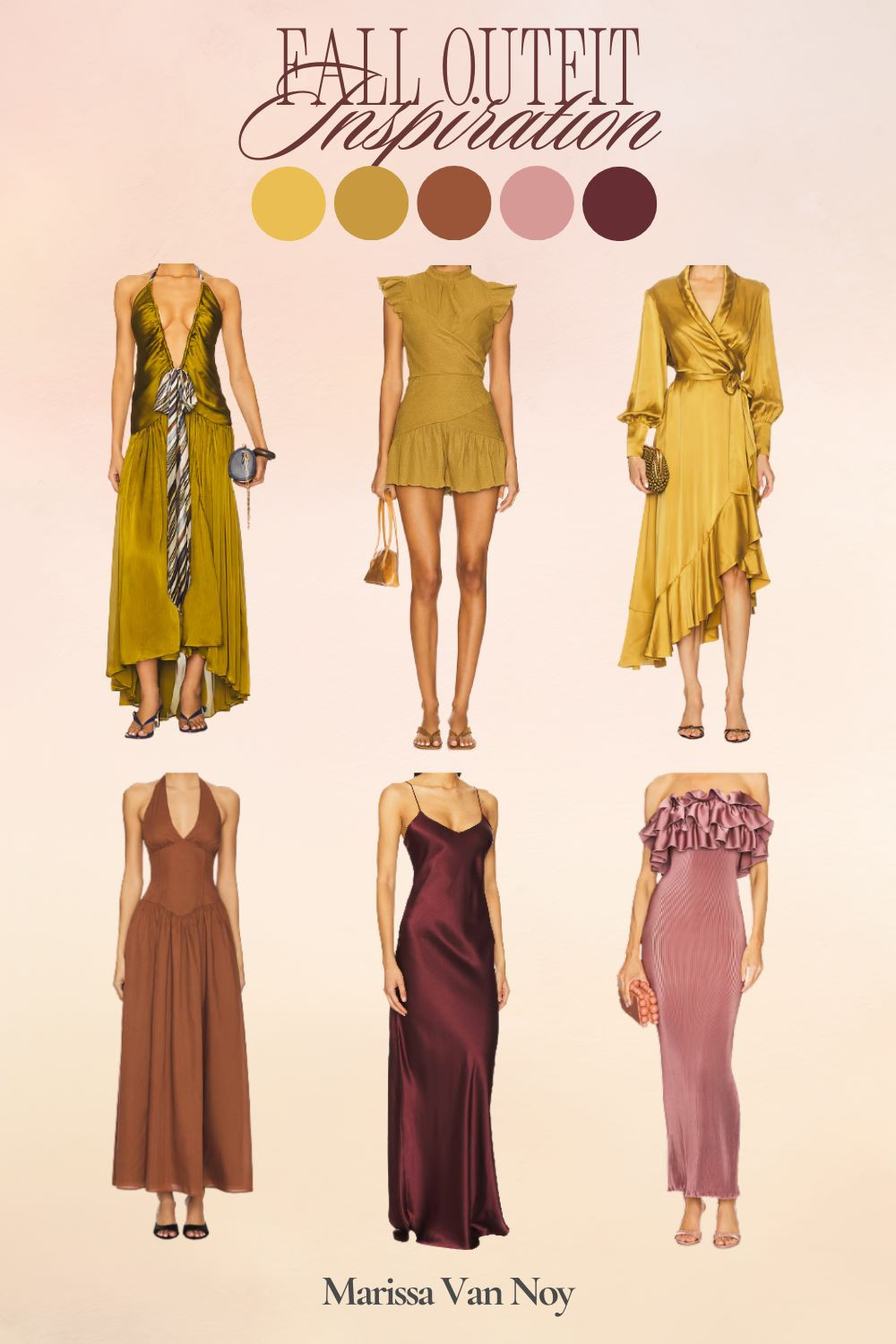 Just did a major fall shopping haul and pulled together some of my dress inspo from Revolve. Perfect dresses for a date night or fun brunch with girlfriends  Feeling like a very jewel-toned and silky fall this year 💛🤎🍂

#LTKStyleTip #LTKWorkwear #LTKPetite