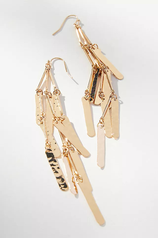 Bold Botanical Drop Earrings | Anthropologie (US)