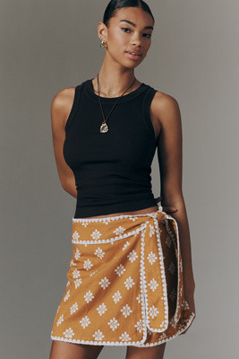 Farm Rio Wrap Skort | Anthropologie (US)