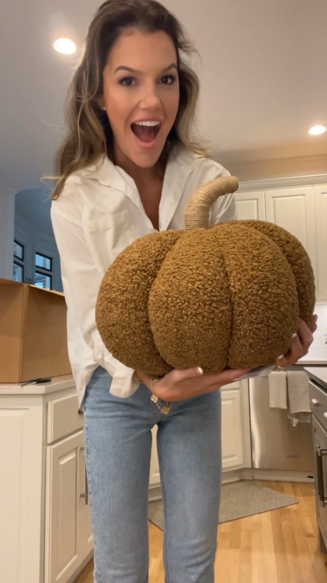 New fall decor! #pumpkinpillows #falldecor 

#LTKFallSale #LTKHome #LTKVideo