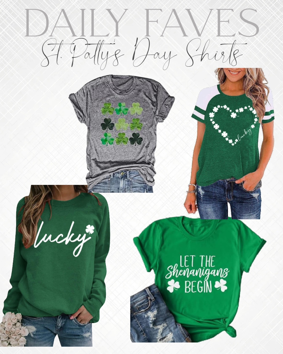 Saint Paddy‘s Day T-shirts!

#LTKSeasonal #LTKstyletip
