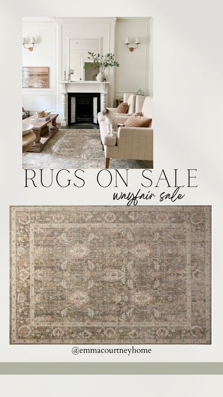 Our living room rug is from the Loloi x Chris loves Julia collection. Listed as sage blush. It’s definitely more of a grey sage than pure sage. I think the website image appears a little warmer than it is in real life but it depends on the lighting. It’s best paired with a rug pad and has a low pile but still a traditional rug texture rather than flat and printed  

#LTKCyberweek #LTKhome #LTKstyletip
