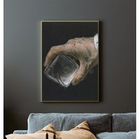 Dark Academia Decor | Eclectic Maximalist Art Victorian Mysterious Painting Of A Hand Antique Poster Canvas Print | Etsy (US)