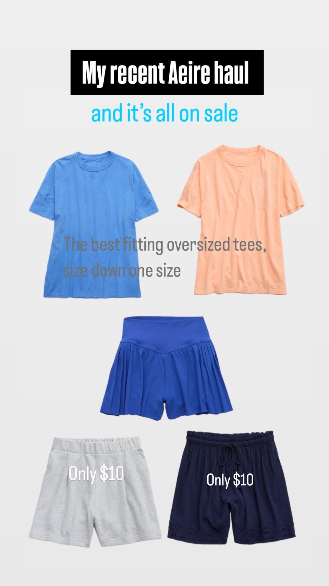 My first time shopping for myself at Aerie and I was pleasantly surprised 

#LTKSummerEdit #LTKFindsUnder50 #LTKSaleAlert