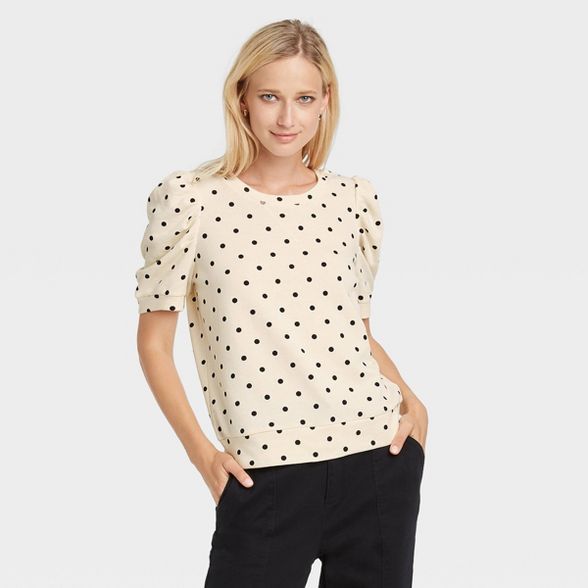 Women's Puff Elbow Sleeve Sweatshirt - Who What Wear™ | Target