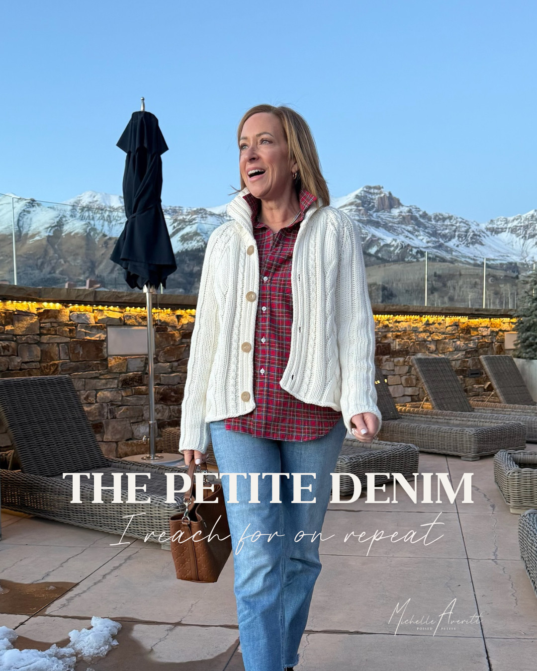 Finding jeans that actually fit a petite frame—and feel good at 50+—takes intention. 

These are the pairs that hit the ankle just right, smooth where you want structure, and stay comfortable all day long.

For those 5'4" and under, with any shape or silhouette, well-made denim isn’t just possible, it’s transformative. Once you discover the right fit, it becomes a quiet staple you return to again and again. Swipe to see my favorites! 

 

#LTKPetite #LTKootd