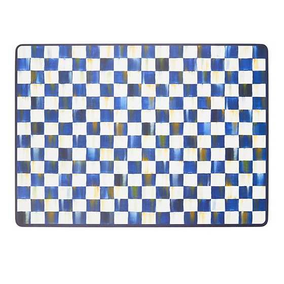 Royal Check Cork Back Placemats - Set of 4 | MacKenzie-Childs