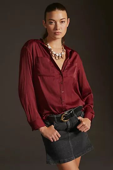 By Anthropologie Relaxed Buttondown | Anthropologie (US)