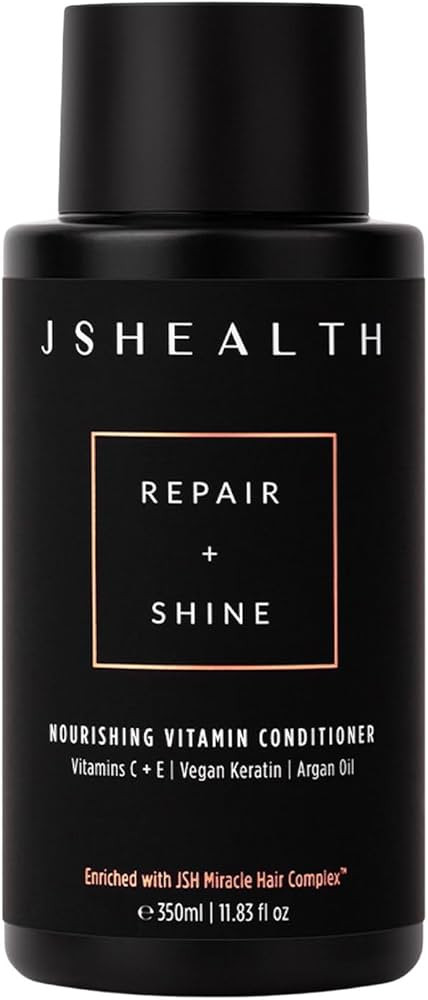 JSHealth Nourishing Conditioner for Dry Hair and Colored Hair, Sulfate-Free, Vegan, 350ml | Amazon (US)