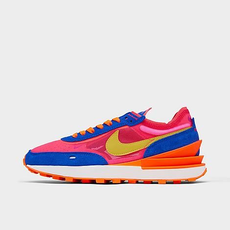 Nike Women's Waffle One Casual Shoes in Blue/Racer Blue Size 6.0 Suede | Finish Line (US)