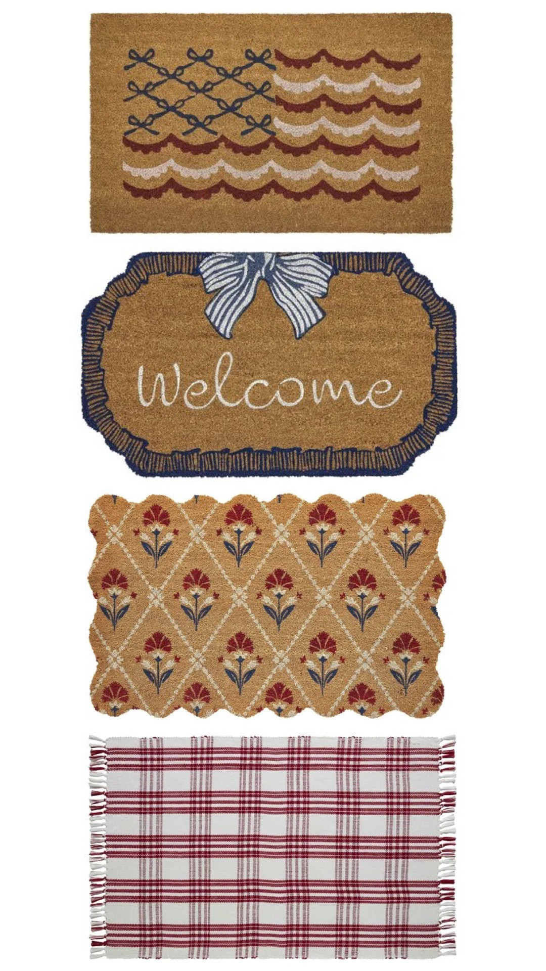 Americana rugs from Walmart 

#LTKHome