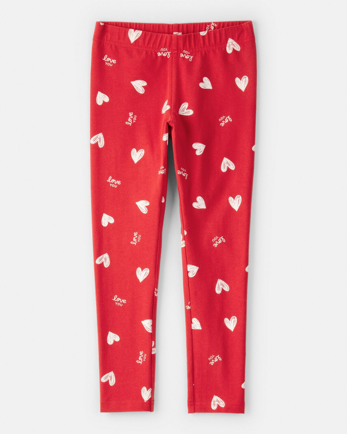 Girls Heart Pull-On Stretch Leggings | Carter's | Carter's Inc