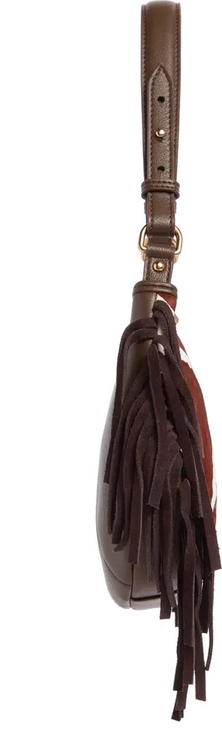 Sam Edelman Nylie Genuine Calf Hair Fringe Shoulder Bag | Nordstromrack | Nordstrom Rack