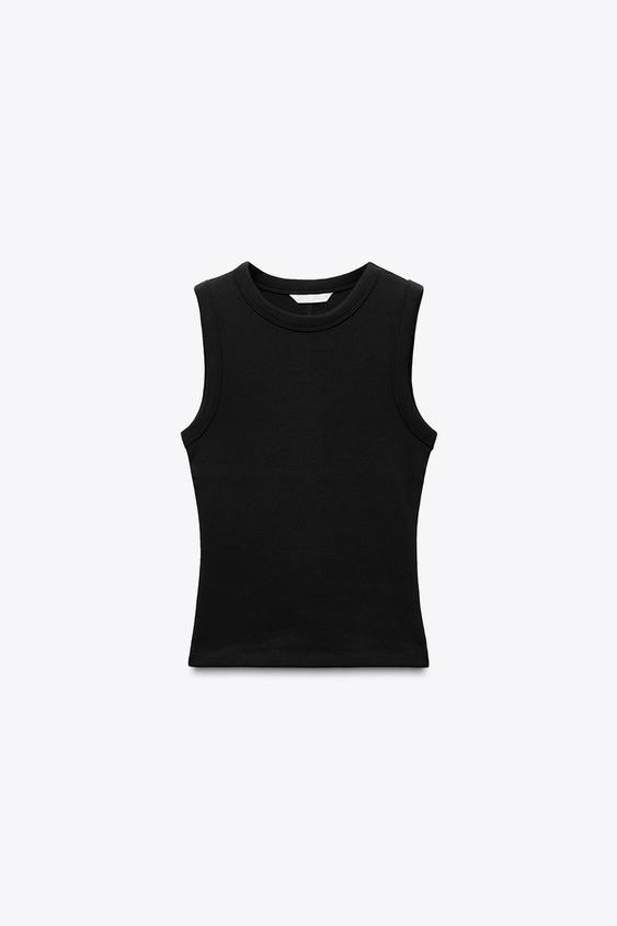 RIBBED TOP | Zara US