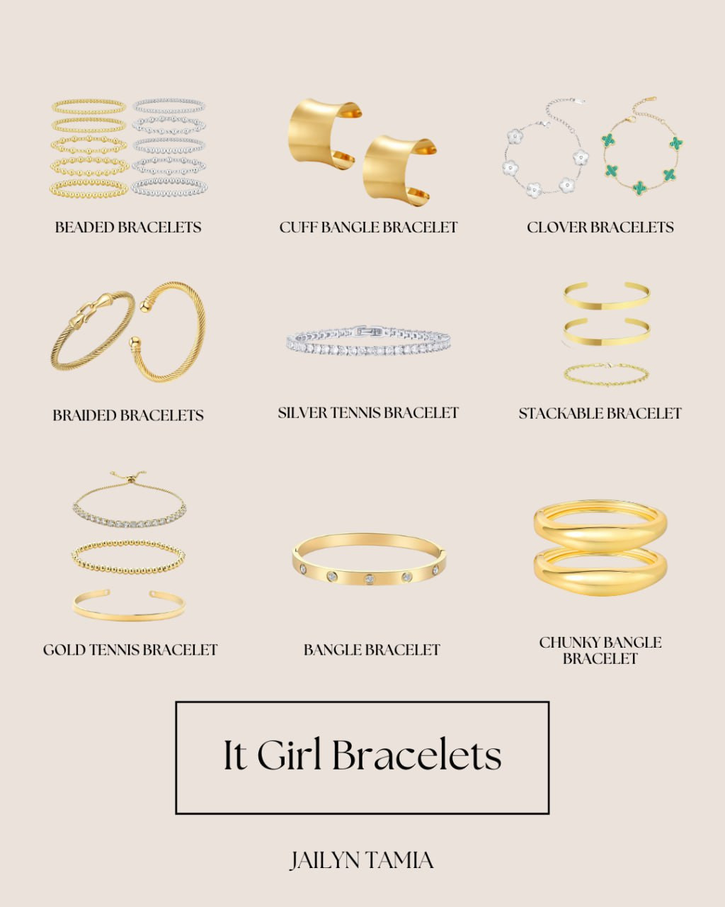 It Girl Bracelets

// Amazon, Amazon Fashion, Amazon Finds, Amazon Accessories, Amazon Jewelry, Jewelry Amazon, Amazon Gold Jewelry, Fashion, Amazon Bracelets, Bracelet, Bracelet Stack, Gold Bracelets, Tennis Bracelet, Jewelry Bracelets, Bangle Bracelets, Clover Bracelet, Gold Cuff Bracelet, Beaded Bracelets, Gold Cuff Bracelet 

 #LTKSaleAlert #LTKFindsUnder50 #LTKStyleTip
