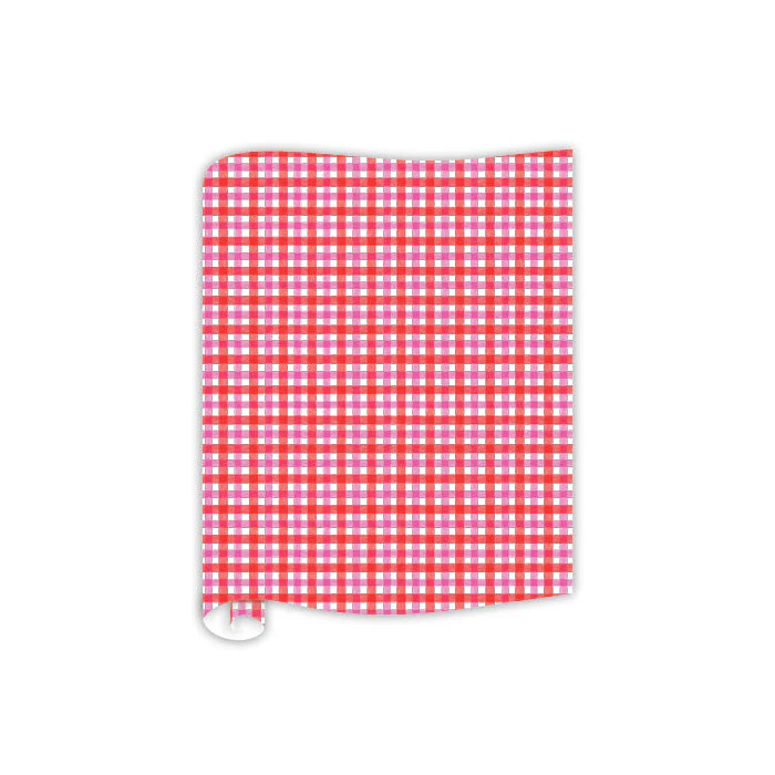 Pink & Red Gingham Table Runner | Rosanne Beck Collections