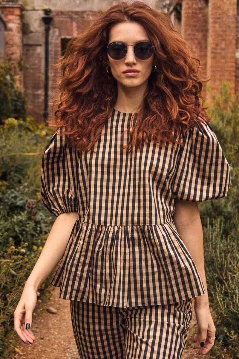 Lenny Top | Peplum Top | Hunter Bell | Hunter Bell