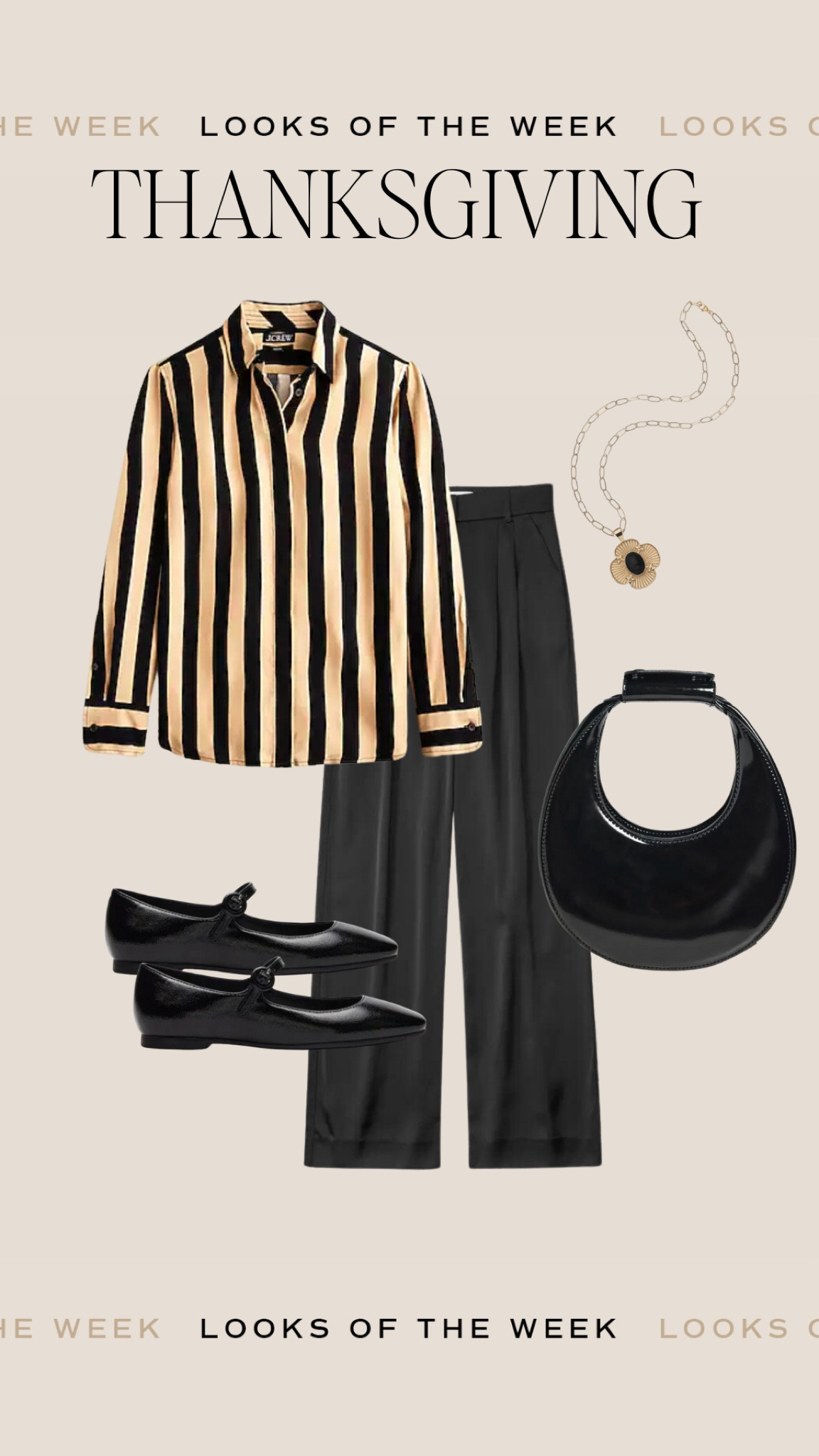 Thanksgiving outfit idea styled by Becky 