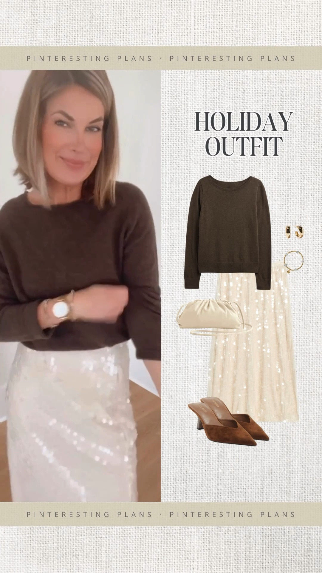 My favorite cashmere sweater. Holiday outfit. I have size small and small in the sequin skirt.

#LTKOver40 #LTKFindsUnder50 #LTKHoliday