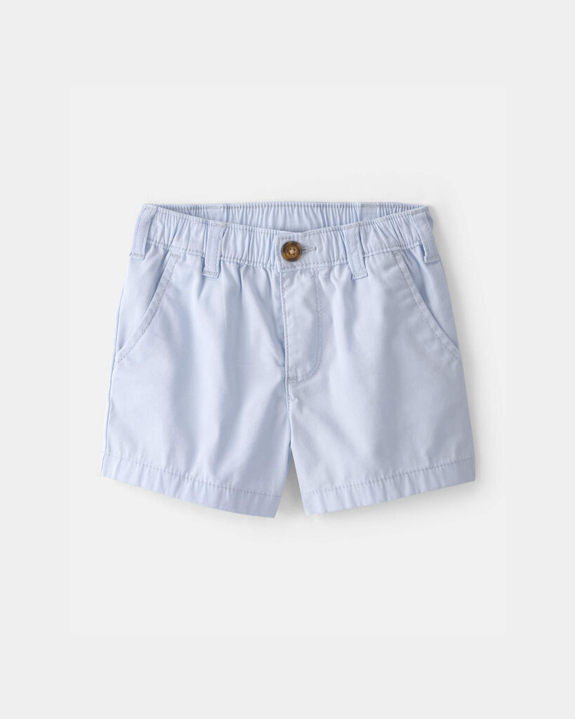 Carter's toddler boy twill shorts 2T Blue | Carter's Inc