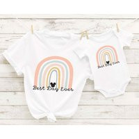 Best Day Ever Shirts For Family, Rainbow Happiest Place On Earth Tee, The Most Magical Colorful Vaca | Etsy (US)